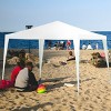 Costway Canopy Party Wedding Event Tent 10'x10' Heavy Duty Outdoor Gazebo Side Walls - image 4 of 4