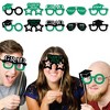 Big Dot of Happiness 2026 Green Graduation Glasses - Paper Card Stock Party Photo Booth Props Kit - 10 Count - 2 of 4