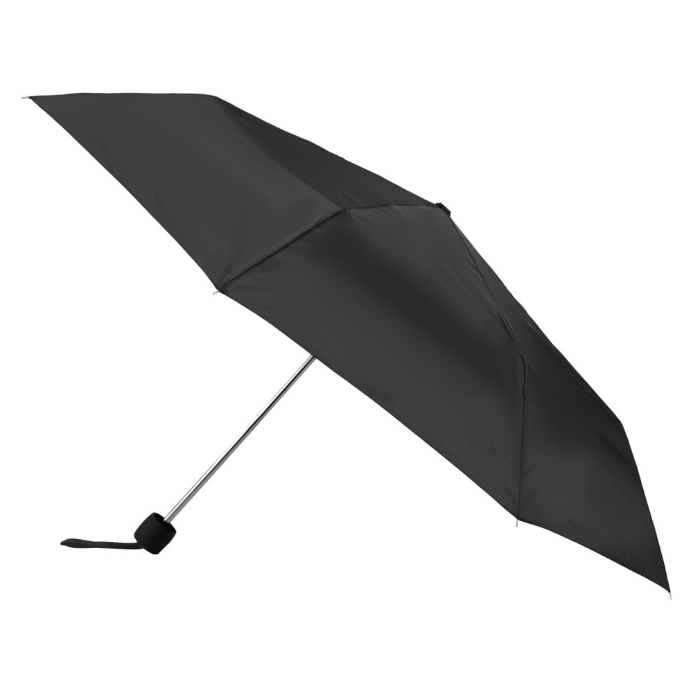 Photos - Umbrella Totes Super Mini Manual ECO Compact  - Black