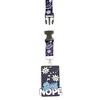 Disney Lilo & Stitch Lanyard for Keys, Badge, ID - Sleepy Stitch Detachable Lanyard with ID Holder - 4 of 4