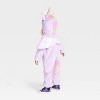 Toddler Unicorn Halloween Costume Jumpsuit - Hyde and EEK! Boutique™ Purple - 2 of 3