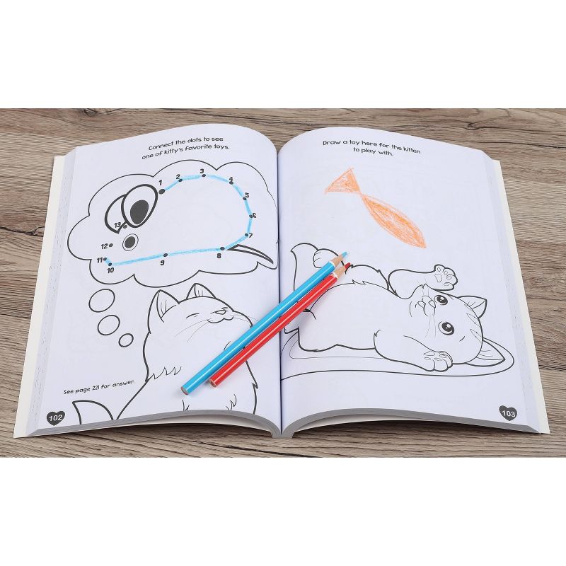 My Big Book of Cute Coloring - (Jumbo 224-Page Coloring Book) by  Editors of Silver Dolphin Books (Paperback), 4 of 7