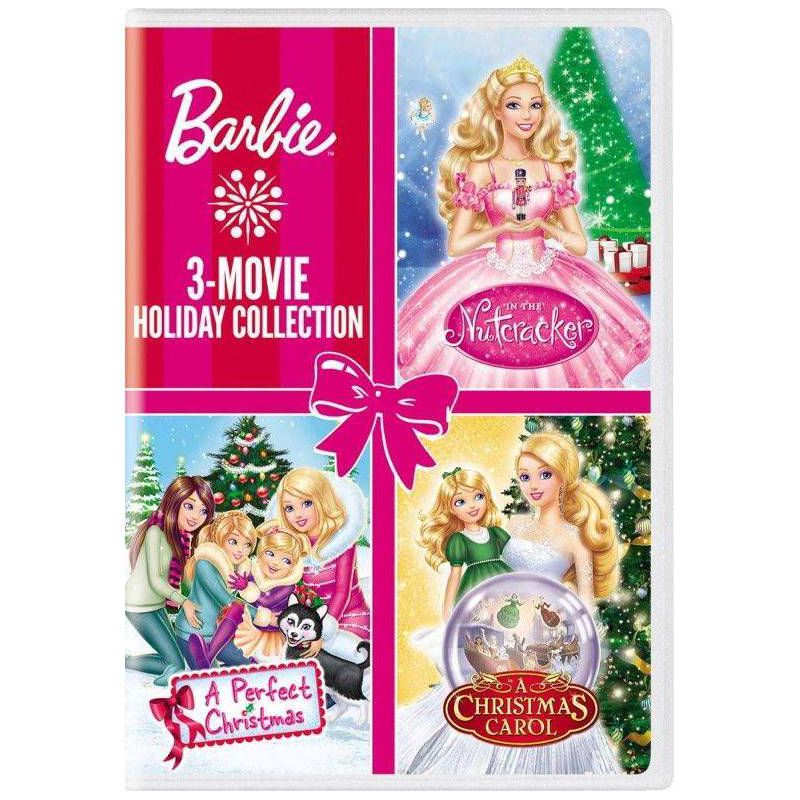 Barbie: 3-Movie Holiday Collection (Barbie: A Perfect Christmas / Barbie in a Christmas Carol / Barbie in the Nutcracker), 1 of 2