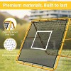 4x4ft Soccer Rebounder Net for Baseball Softball Adjustable Training Sport Net for Passing,Control,Bounce Back Practice,Easy Setup for Backyard/Field - 4 of 4