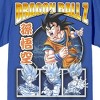 Dragon Ball Z Goku Character Art Crew Neck Short Sleeve Blue T-shirt - 2 of 2