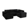 XIZZI Modular Sectional Sofa Couch, L/U-Shape Upholstered Couch, Modern Minimalist Couches for Living Room, Free Combination Deep Seat Corner Couch - 2 of 4