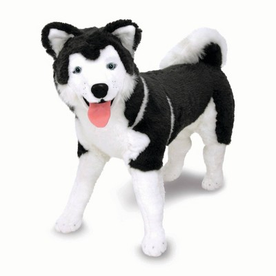 stuffed toy husky dog