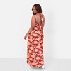 Rebdolls Women's Paradise Tropical Print Wrap Maxi Dress - 3 of 4