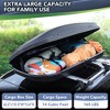 Garvee Cubic Feet Rooftop Cargo Box Carrier, Dual-Side Opening, Universal Fit for Cars & SUVs, Waterproof ABS Material with Secure Straps & Keys - 2 of 4