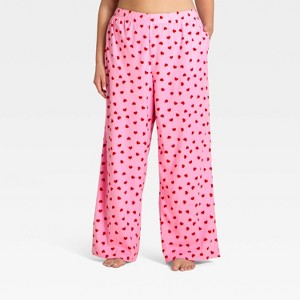 Women's Microfleece Pajama Pant - Wild Fable™ - 1 of 3