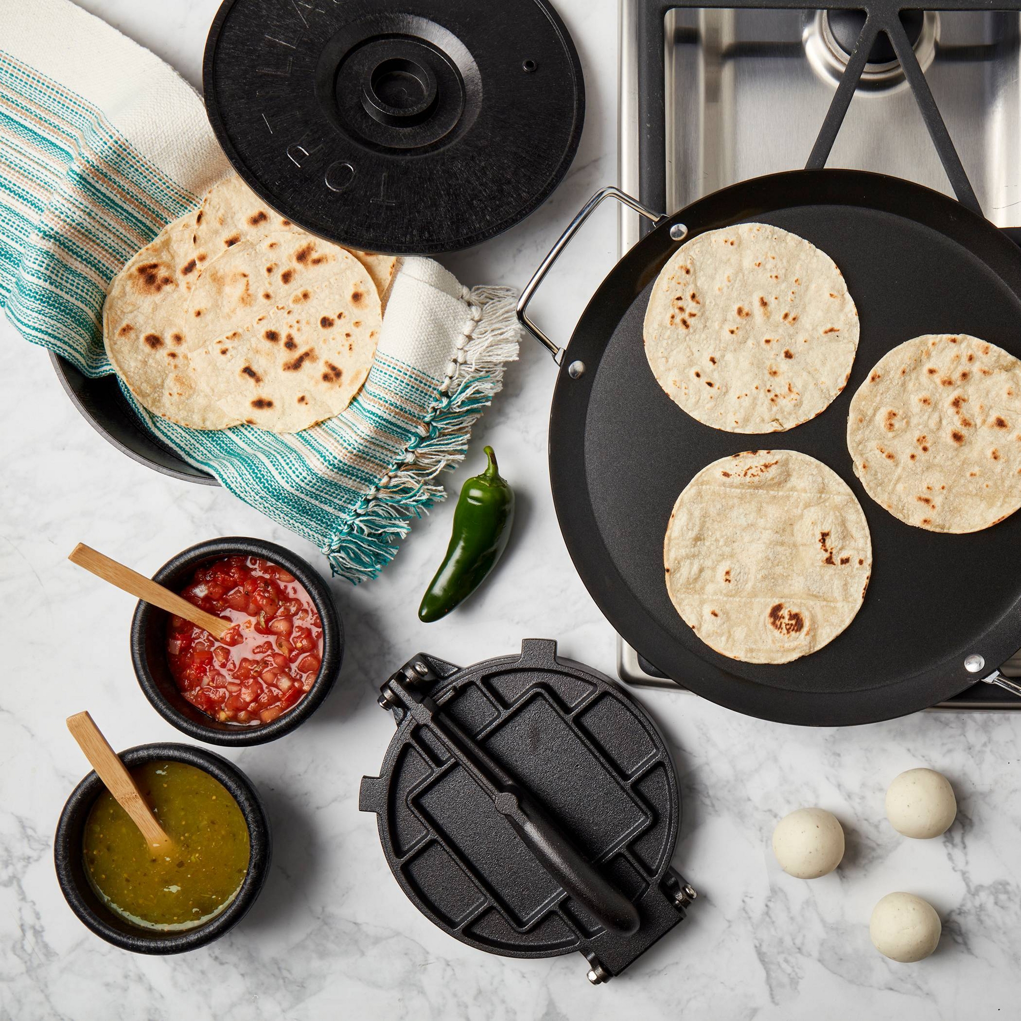 Infuse 6pc Tortilla Set