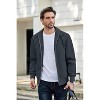 COOFANDY Men's Lightweight Jackets Casual Bomber Windbreaker Zip Up Collared Jacket Golf Windproof Coat - 2 of 4