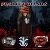 NAYSAYE Party Decoration and Accessories Pumpkin Ghost Figure for Halloween Parties and Home Display, Multicolor, 25"*25"*67.2" - 3 of 4