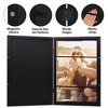 Americanflat 12x18 Poster Frame in Black - Quick Change Storage Frame Holds 35 Photos - 3 of 4