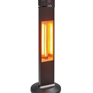 1500W Portable Electric Outdoor Patio Heater with 2 Heat Levels, Instant Heating, Tip-Over Protection for Party, Backyard, Garden - 1 of 4