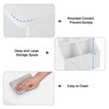Homhougo Kids Toy Storage Organizer, Kids Bookshelf and Toy Storage, Toddlers Bookshelf Toy Organizer White - 4 of 4