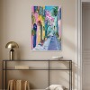 Art Remedy The Colorful Streets Colorful Coastal Wall Art Framed - 2 of 4