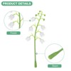 Unique Bargains Fake Lily of the Valley Flowers Leaf for DIY Flower Garland - 2 of 4