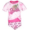 Barbie Little Girls Rash Guard and Bikini Bottom Little Kid to Big