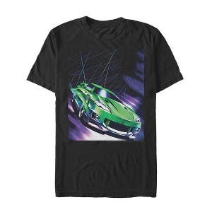 Men's Fast & Furious Car Laser Show T-Shirt - 1 of 4