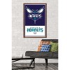Trends International NBA Charlotte Hornets - Logo 21 Framed Wall Poster Prints - 2 of 4