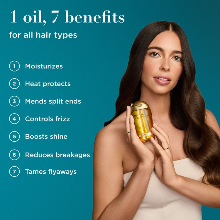 OGX Renewing + Argan Oil of Morocco Penetrating Hair Oil Treatment - 3.3 fl oz, 2 of 11