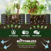 Rbied 2-Pack 4ft x 18" Tall Galvanized Raised Garden Beds Outdoor, Round Metal Planter Box, Anti-Rust & Easy-Setup - 4 of 4