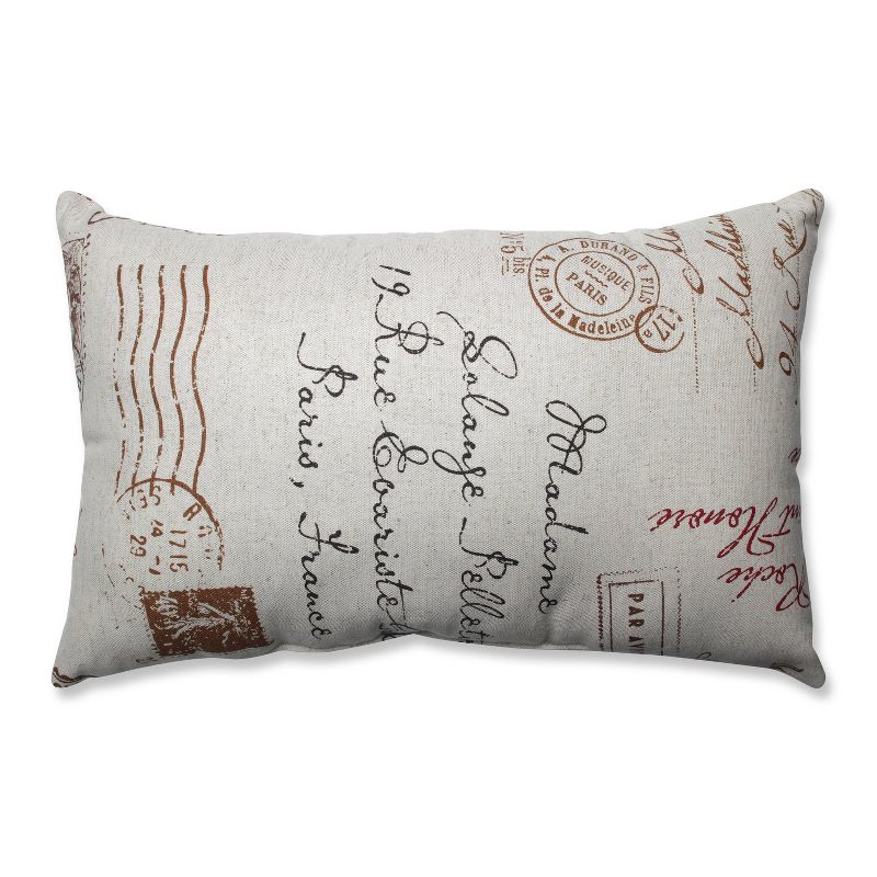 French Postale Throw Pillow Collection - Pillow Perfect, 1 of 6