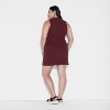 Women's Button-Front Ribbed Mini Skater Dress - Wild Fable™ - 3 of 3