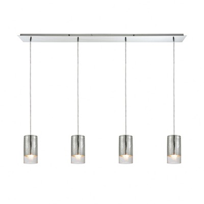 Elk Home Tallula 4 - Light Island Pendant Light in  Polished Chrome