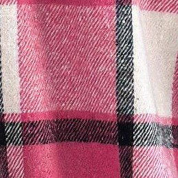 rose pink plaid