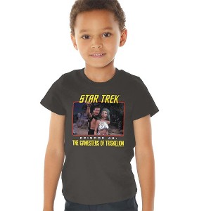Toddler Boys' Star Trek Episode 46 T-Shirt Charcoal - 1 of 4