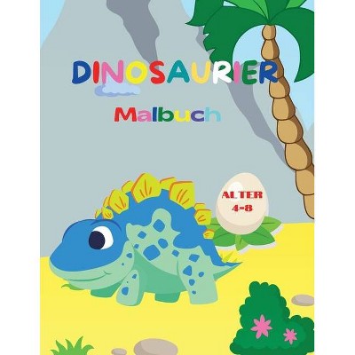 Dinosaurier-Malbuch - by  Urtimud Uigres (Paperback)