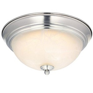 Westinghouse LED 5.5 in. H X 11 in. W X 11 in. L Brushed Nickel Ceiling Light - 1 of 1