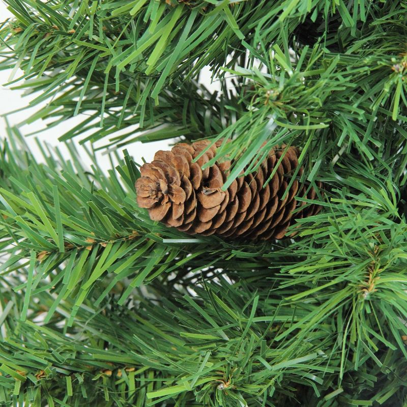 Northlight 7.5' Unlit Artificial Christmas Tree Full  Red Pine - Unlit, 4 of 6