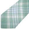 INSPIRE CHIC Plaid Woven Self-tied Striped Skinny Necktie 2.8" for College Graduation Campus 1 Pc - 4 of 4