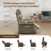 Bestier Power Lift Recliner Chair for Elderly,Adjustable Angle Electric Recliner With Triple Motor,Side Pocket&Soft Recliner for Living Room & Bedroom - 4 of 4