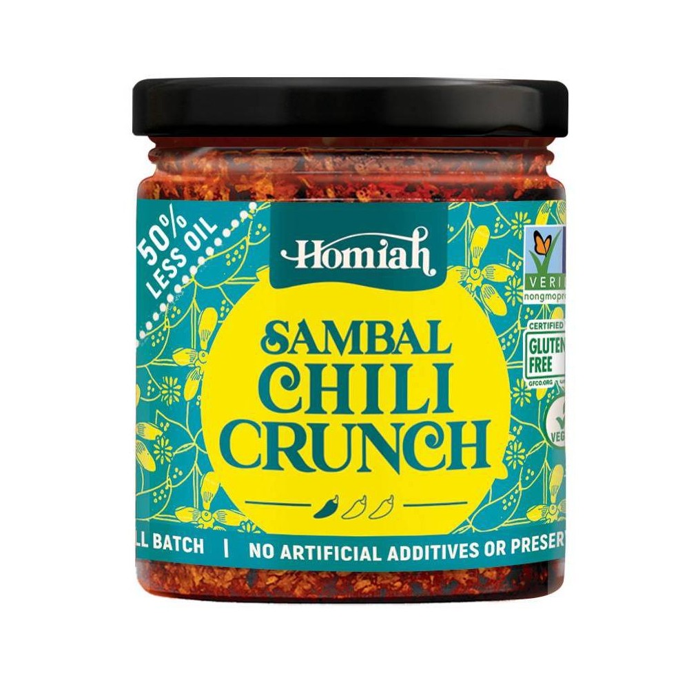 Homiah Sambal Chili Crunch Seaweed Vegan - 6oz
