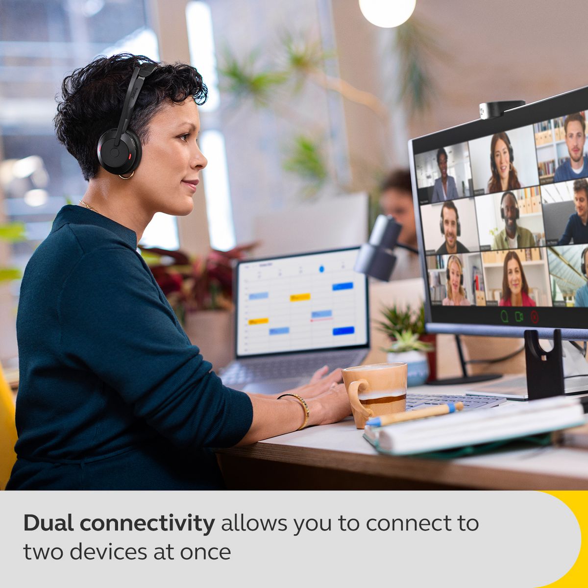 Jabra Evolve2 55 - Link390a MS Mono - thumbnail 3