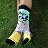 Sumo Man Tossing Business Office Man from Cubicle Socks - from the Sock Panda (Men's Sizes Adult Large) - 2 of 4
