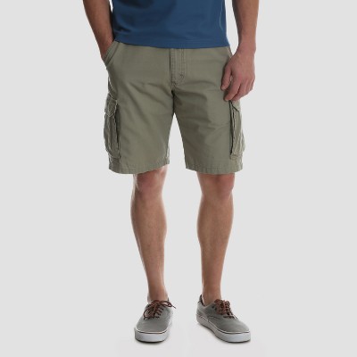 wrangler men's ripstop cargo shorts