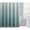 Kate Aurora Spa Essential Aqua Crushed Ombre Fabric Shower Curtain - 72 in. W x 72 in. L - 4 of 4