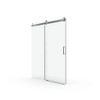 Frameless Tempered Glass Shower Door: Single Slide, Soft-Close - 2 of 4