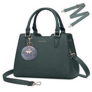 Generic Women's Top-Handle Handbags Vegan Leather Purses for Women Designer Tote Purse - 1 of 4