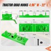 Tractor Grab Hooks,Heavy Duty Bolt On Compact Tractor Bucket Hooks 2" Receiver - 2 of 4