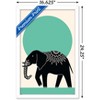 Trends International Ink Elephant Framed Wall Poster Prints - 3 of 4