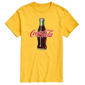 Men's - Coca-cola - Coke Bottle Logo Short Sleeve Graphic T-Shirt - 1 of 4
