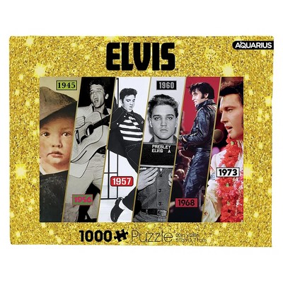 Aquarius Puzzles Elvis Presley Timeline 1000 Piece Jigsaw Puzzle