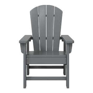 WestinTrends Malibu Kids Outdoor HDPE Adirondack Plastic Patio Chair - 1 of 4