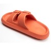 Womens Slip-on Sandals – Casual, Cute & Comfortable Slippers for Summer – Use Indoor or Outdoor adjustable buckle straps - 4 of 4